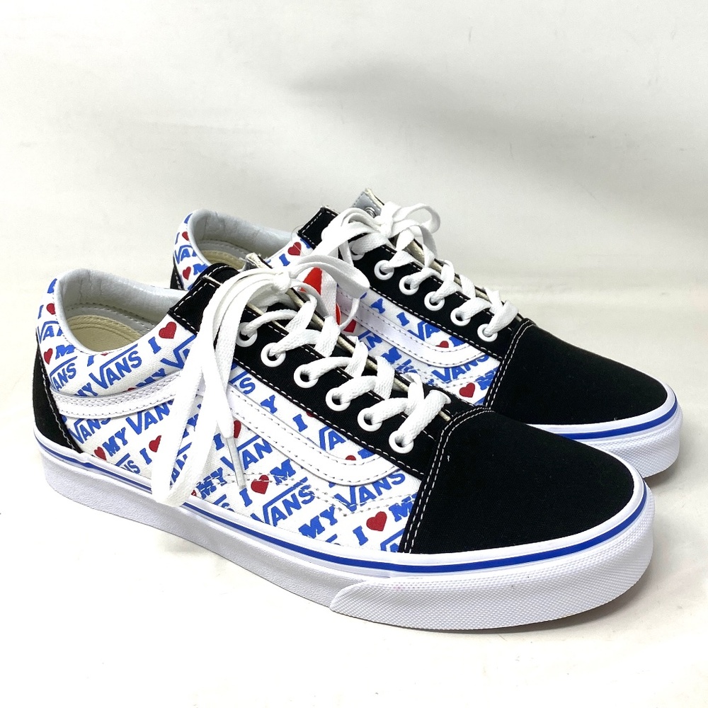 VANS Old Skool Skate Shoes Men Suede Black White Canvas Low Top Custom Alsu01240 - Picture 2 of 11